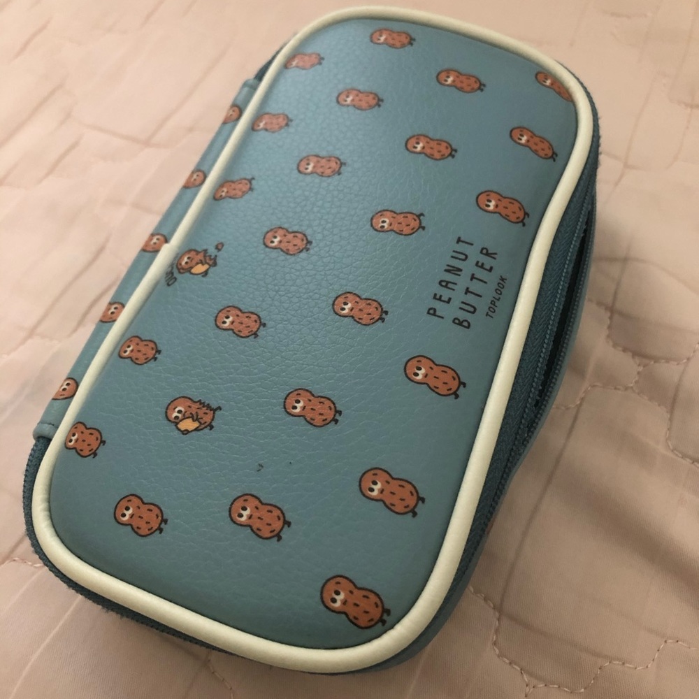 Cute peanut pencil case